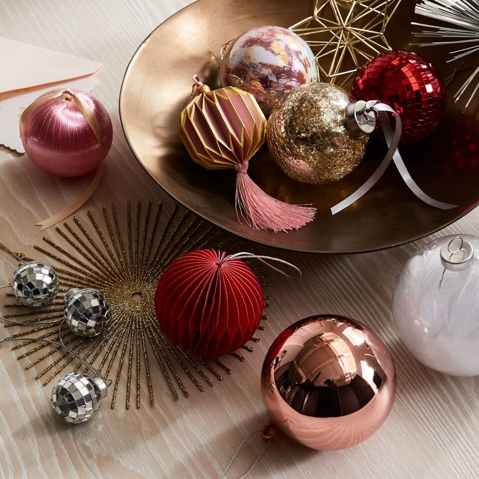 Glass Ball Baubles West Elm UK